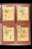 FLORAL  1969-1991. European & Africa Nations Maxi - Card Collection In An Album.  Each Floral Card Bearing... - Unclassified