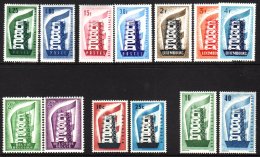 EUROPA  1956 Year Set Complete, With Belgium, France, Germany, Italy, Luxembourg And The Netherlands All Never... - Ohne Zuordnung