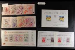 LATIN AMERICA NHM  1957-2007 Never Hinged Mint Sets And Miniature Sheets On Dealers Stock Cards With Selections... - Other & Unclassified