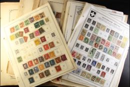 WORLD SMALL SORTER  An All Period, Chiefly Used, All Different World Collection On A Pile Of Album Pages In A... - Altri & Non Classificati