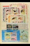 A TO G COMMONWEALTH COUNTRIES M/S COLLECTION.  A Fabulous 1970s NHM ALL DIFFERENT Collection In A Large... - Other & Unclassified