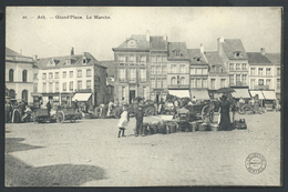 +++ CPA - ATH - Grand'Place - Le Marché - Markt - Bertels  // - Ath