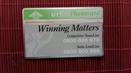 Phonecard Private Uk Winnig Matters 324 D (Mint,Neuve) Rare - BT Private