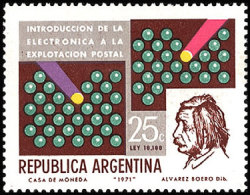 Argentina 0882 ** Foto Estandar. 1971 - Unused Stamps