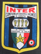 F.C. Internazionale Milano INTER  ITALY FOOTBALL CLUB CALCIO OLD Stitching  PATCHES - Apparel, Souvenirs & Other