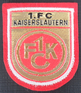 1. FC Kaiserslautern GERMANY  FOOTBALL CLUB CALCIO OLD Stitching PATCHES - Bekleidung, Souvenirs Und Sonstige