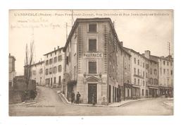 CPA 69 L'ARBRESLE Place Carnot Rue Centrale & Rue Sainclair - L'Abresle