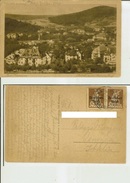 Bad Kissingen: Blick Vom Stationsberg. Travelled To Italy (Venezia) On 15/08/1920 (2x Deutsche Reich On 40 P. Bayern) - Bad Kissingen
