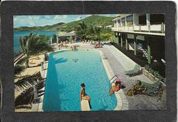 St.Croix,U.S.Virgin Islands-Grapetree Bay Swimming Pool, At Christiansted 1950s-- Mint Antique Postcard - Virgin Islands, US