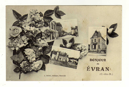 Cpa Bonjour De EVRAN - Evran