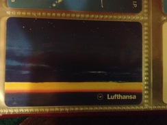 Scheda Telefonica Golden 229 Nuova Lufthansa Cielo Da Lire 10.000  Tiratura 12.000 - Private New Editions