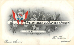 Lisse : Carte Publicitaire Pou M. Veldhuijezen Van Zanten Et Zonen - Lisse