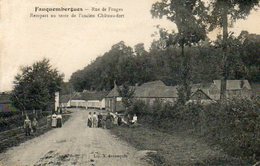 CPA - FAUQUEMBERGUES (62) - Aspect De La Rue De Fruges Et Du Rempart En Terre De L'ancien Château-Fort En 1905 - Fauquembergues