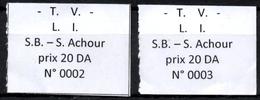 Ticket Transport Algeria Bus Transport Urbain - Annaba - Trajet Souidani / Sidi Achour (Pôle Universitaire) - Wereld