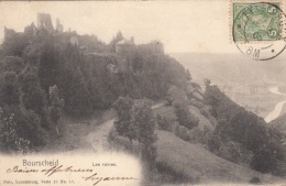 Luxembourg - Bourscheid - Les Ruines - 1906 Postmarked Ettelbruck - Bourscheid