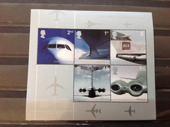 Groot-Brittannië / Great Britain - Postfris/MNH - Sheet Verkeersvliegtuigen 2002 - Unused Stamps