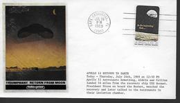 USA  FDC  1969 Apollo 11 Lune - América Del Norte