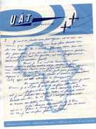 UNION AEROMARITIME DE TRANSPORT  U.A.T  Document Commercial - Other & Unclassified