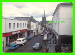 ENNISKILLEN, IRLANDE DU NORD - HIGH STREET, CHURCH STREET, MAIN SHOPPING AREA OF TOWNS - ST MACARTIN'S CATHEDRAL - - Other & Unclassified