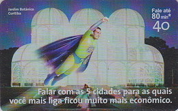 Télécarte BRESIL - Style SUPERMAN / CURITIBA Garden - Manga Cinema - Movie Anime BRAZIL Phonecard - Kino TK - 7979 - Brasilien