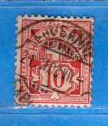 SUISSE°-1894 - ZUM.61B  / MI.54Y . Used. Cat. Zum. 2016  CHF. 1,00.    Vedi Descrizione - Nuevos