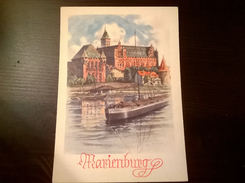 D- Marienburg Deutsche Städtebilder F/0958 - Westpreussen