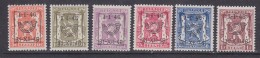 Belgie 1946 Preo 30 (1-I-46 / 31-XII-46) 6w ** Mnh (32704) - Typos 1936-51 (Kleines Siegel)