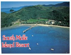 (651) Australia - QLD - South Molle (with Stamp) - Great Barrier Reef