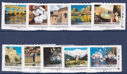 Collector 2009 - Le Languedoc-Roussillon - Série De 10 Timbres - Superbe - Collectors