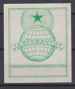 Ex-Libris Esperanto - Green Star - Globe - From The 1930s - Ex Libris