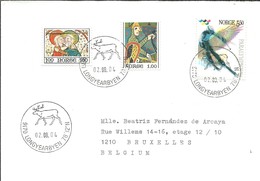 LETTER 2004 LONGYEARBYEN - Lettres & Documents