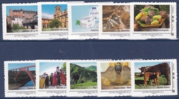 Collector 2009 - L'Auvergne - Série De 10 Timbres - Superbe - Collectors