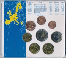 Görögország 2003. 1c-2E (8x) Forgalmi Sor MÅ±anyag Tokban T:1
Greece 2003. 1 Cent - 2 Euros (8x)... - Non Classés