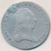 Osztrák Németalföld 1796B 1/2 Koronatallér Ag 'II. Ferenc' (14,46g) T:2-,3... - Unclassified