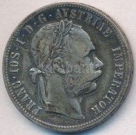 Ausztria 1879. 1Fl Ag 'Ferenc József' T:2-,3 Patina 
Austria 1879. 1 Florin Ag 'Franz Joseph' C:VF,F... - Zonder Classificatie