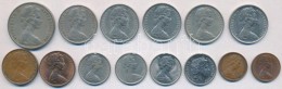 Ausztrália 1966-2006. 1c-20c (14xklf) Fémpénz T:2
Australia 1966-2006. 1 Cent - 20 Cents... - Non Classificati