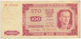 Lengyelország 1948. 100Zl T:III 
Poland 1948. 100 Zlotych C:F - Non Classés