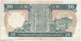 Hongkong 1988. 20$ T:III
Hong Kong 1988. 20 Dollars C:F
Krause 192 - Non Classés