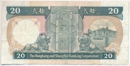 Hongkong 1988. 20$ T:III
Hong Kong 1988. 20 Dollars C:F
Krause 192 - Unclassified
