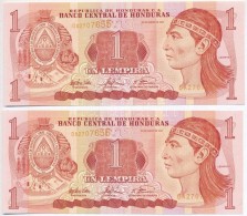 Honduras 2003. 1L (2x) SorszámkövetÅ‘k T:I
Honduras 2003. 1 Lempira (2x) Sequential Serials... - Non Classificati