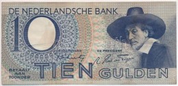 Hollandia 1943. 10G T:III
Netherlands 1943. 10 Gulden C:F - Zonder Classificatie