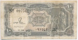 Egyiptom DN 10P T:III-
Egypt ND 10 Piastres C:VG
Krause 177 - Sin Clasificación