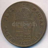 1848. 1kr Cu T:1-,2 
Adamo B1 - Sin Clasificación