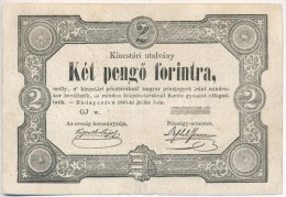 1849. 2Ft 'Kossuth Bankó' T:III,III-
Adamo G108 - Unclassified