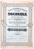 Belgium  / Brüsszel 1927. 'Uelei Kereskedelmi és MezÅ‘gazdasági Társaság '... - Unclassified
