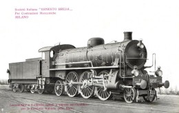 ** T1/T2 Locomotiva A 4 Cilindri Eguali A Vapore Surriscaldato Per Le Ferrovie Italiane Dello Stato / 4-cylinder... - Non Classés