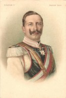 ** T2 Wilhelm II, Deutscher Kaiser, Litho - Zonder Classificatie