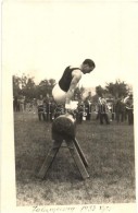 ** T2/T3 1933 Zalaegerszeg, Tornaverseny, Férfi Szertorna, Lólengés / Athletic Meet, Vaulting... - Non Classés