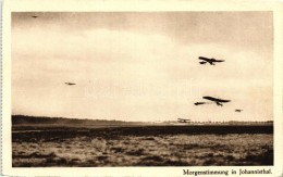 ** T2 Morgenstimmung In Johannisthal / German Aeroplanes; From A Postcard Booklet - Sin Clasificación