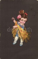 T2 Spanish Folklore, Italian Art Postcard, Ultra CMD 2034 Colombo - Non Classés